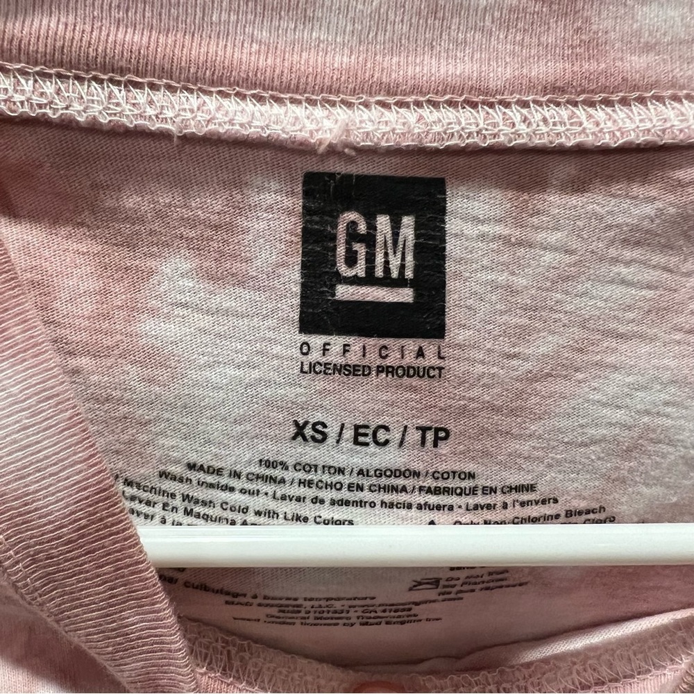 Chevrolet tie dye crop Long Sleeve - Picture 3 of 3
